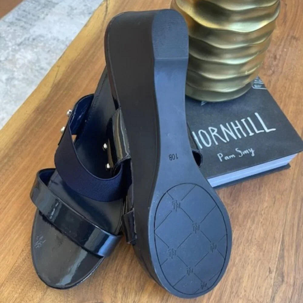 Ralph Lauren Rihanna Platform Wedge Size 10